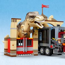 Lego T-rex inngjerdingen har utbryter-funksjon for dramatisk rømningslek