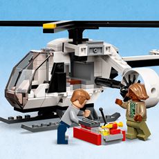 Lego Jurassic World 76949 lekesett med HQ og helikopter