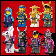 Lego Ninjago byggesett med 8 minifigurer