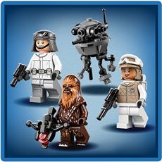 Settet inkluderer 4 LEGO® Star Wars™ karakterer inkludert Chewbacca og imperisk sondedroide