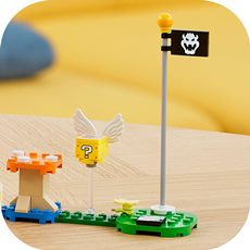Lego 71403 Startbane byggesett med interaktiv Peach figur og målstang