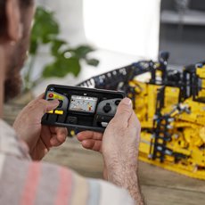 Appstyrt Bulldoser byggeprosjekt fra LEGO Technic
