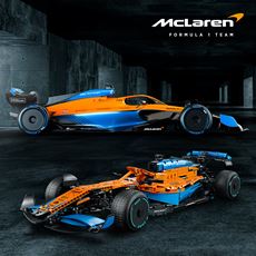 LEGO Technic McLaren racerbil - utviklet sammen med den ekte modellen