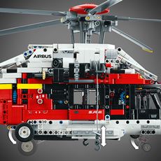 Lego Technic helikopter med landingsutstyr som kan trekkes tilbake