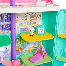 Gabbys dukkehus med Gabby og Panda POte figurer i tillegg til møbler - 15 deler