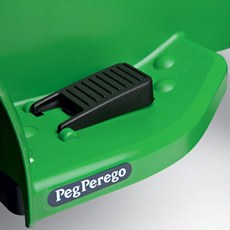 Peg Perego John Deere minitraktor med gass og brems på samme pedal