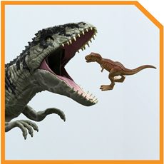 Giganotosaurus med ekstra brede kjever kan sluke minifigurer hele