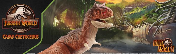 Jurassic World Camp Cretaceous - Dino Escape Super Colossal Carnotaurus 'Toro'