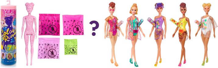 Barbie® Color Reveal™ doll - Beach Fashion