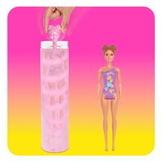 Color Reveal Barbie-dukke som endrer farge i varmt vann