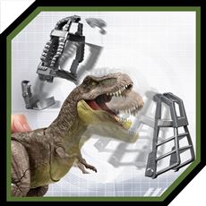 Jurassic World elektronisk T-rex figur med lyd og bevegelser