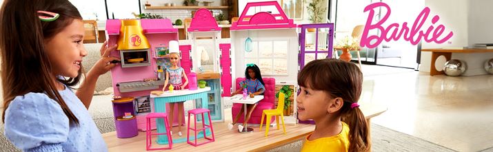 Barbie® Cook ‘n Grill Restaurant™ Doll & Playset