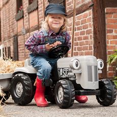 Rolly Toys Gråtass pedaltraktor til barn 