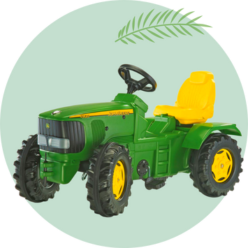 Store traktorer til børn