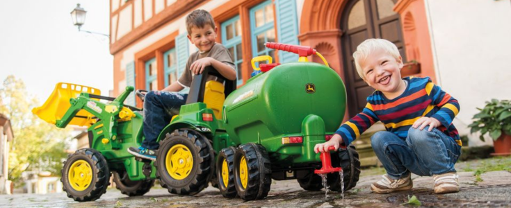 Elbiler og traktorer til barn