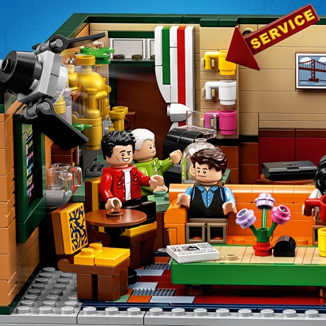 LEGO Ideas 21319 Friends Central Perk med ikoniska detaljer från TV-serien