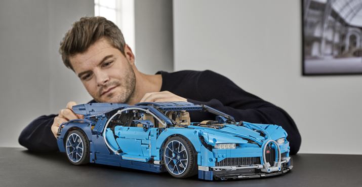 Technic-Lego Bugatti Chiron byggesett for voksne 42083