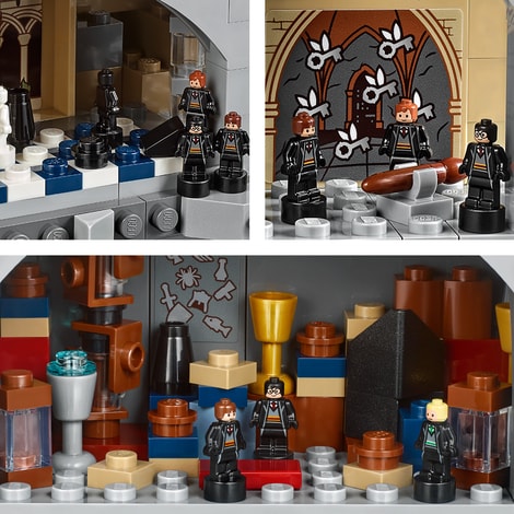 LEGO Harry Potter 71043 Hogwarts Castle fyldt med autentiske detaljer