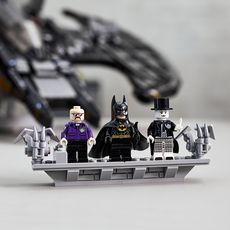 Batman, The Joker og Lawrence the Boombox Goon ikoniske Batman-minifigurer